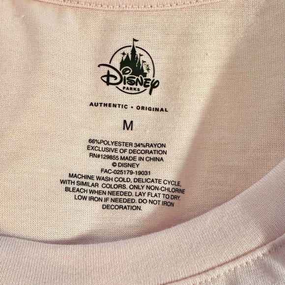 Walt Disney World Pink Purple Reversible Sequins Top Size M NWT - Picture 5 of 7